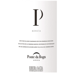 Ponte da Boga Mencia Label